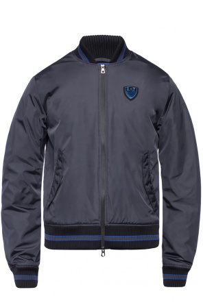 Bomber jacket with logo, zdjęcie 1 Bomber jacket with logo od EA7 Emporio Armani